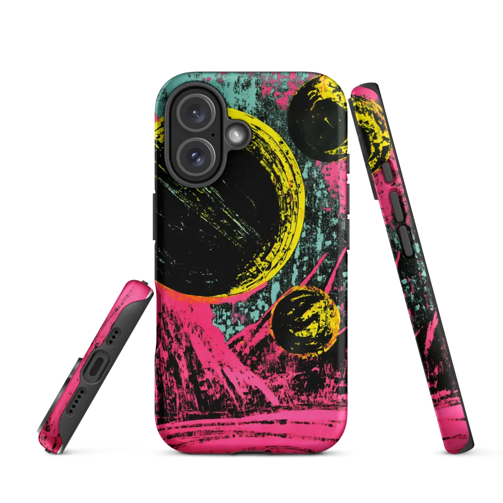 Cosmic Dance: An Abstract Exploration | Phone Case