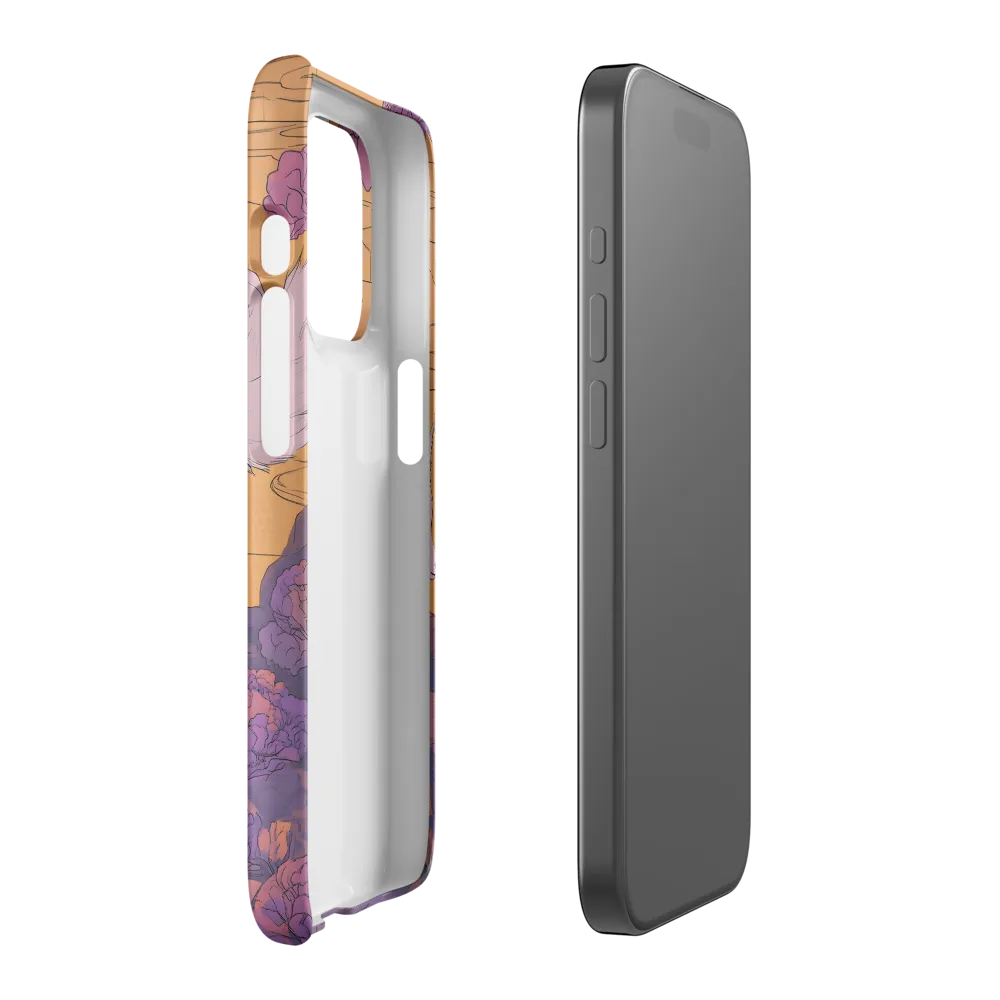 Whispers of the Violet Dawn | Phone Case |  15 Pro | Snap Case | Matte