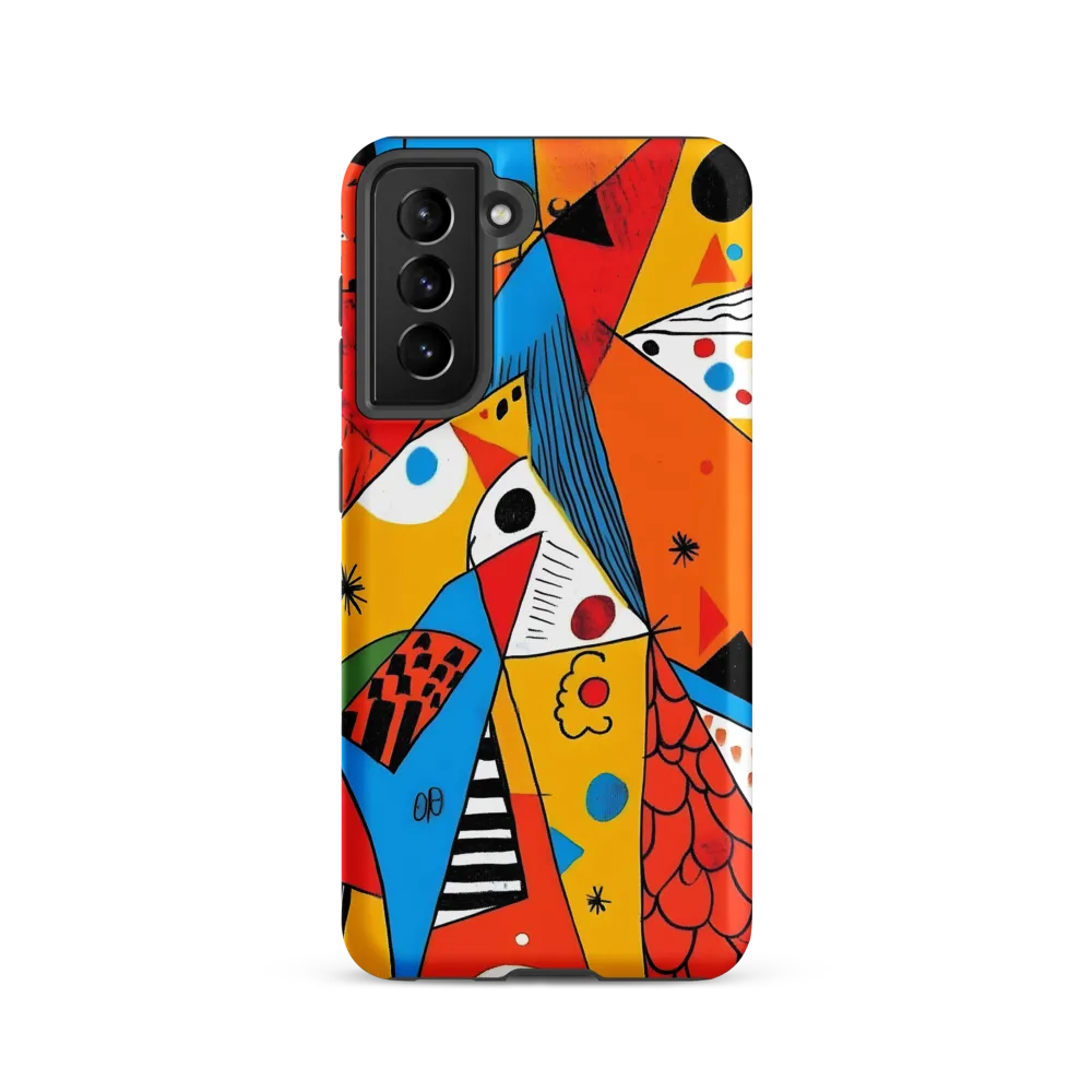 Geometric Playground: A Colorful Journey Through Abstract Landscapes