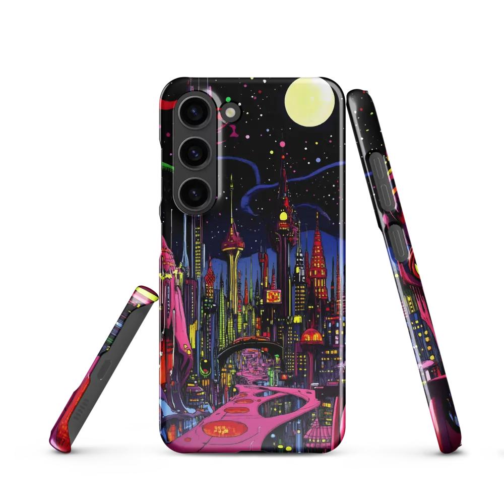 Neon Dreams of a Futuristic City