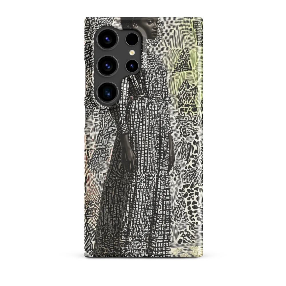 Elegance in Abstract Patterns | Phone Case |  S24 Ultra | Snap Case | Matte