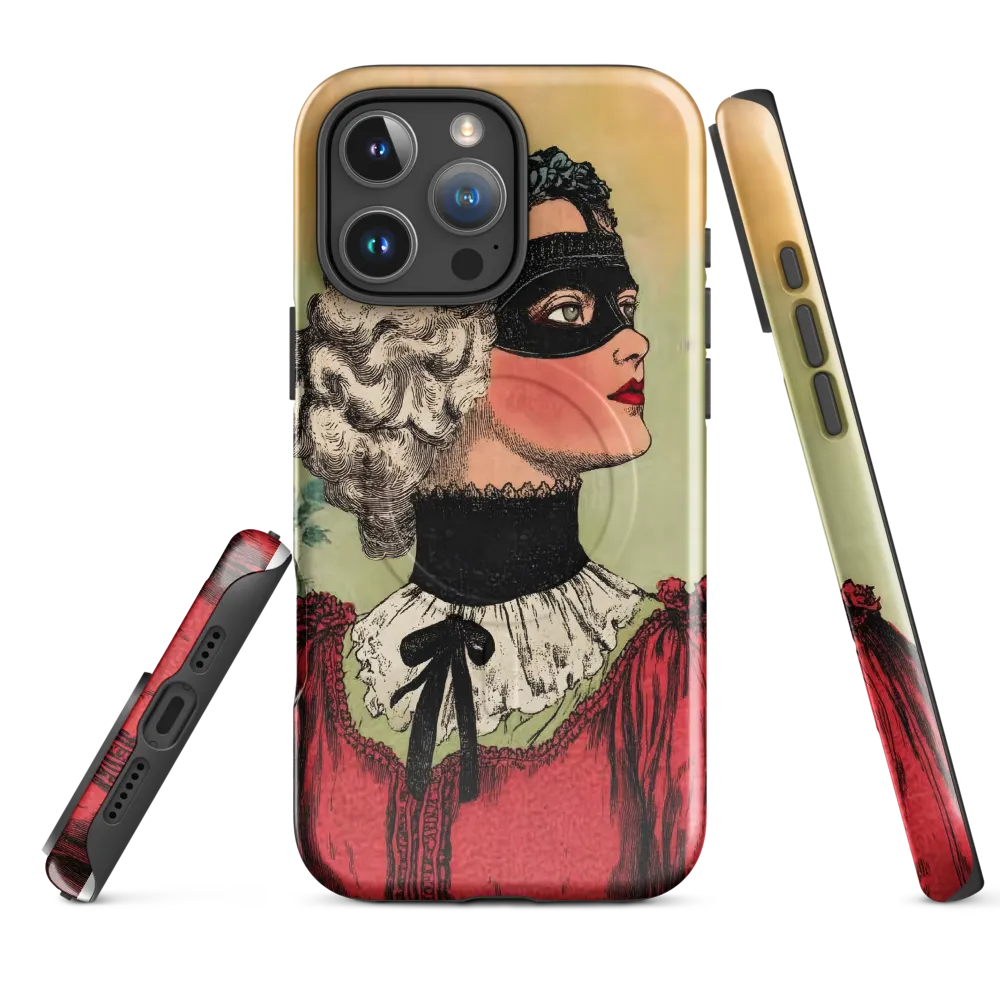 Masked Elegance | Phone Case |  16 Pro Max | MagSafe® Tough Case | Glossy