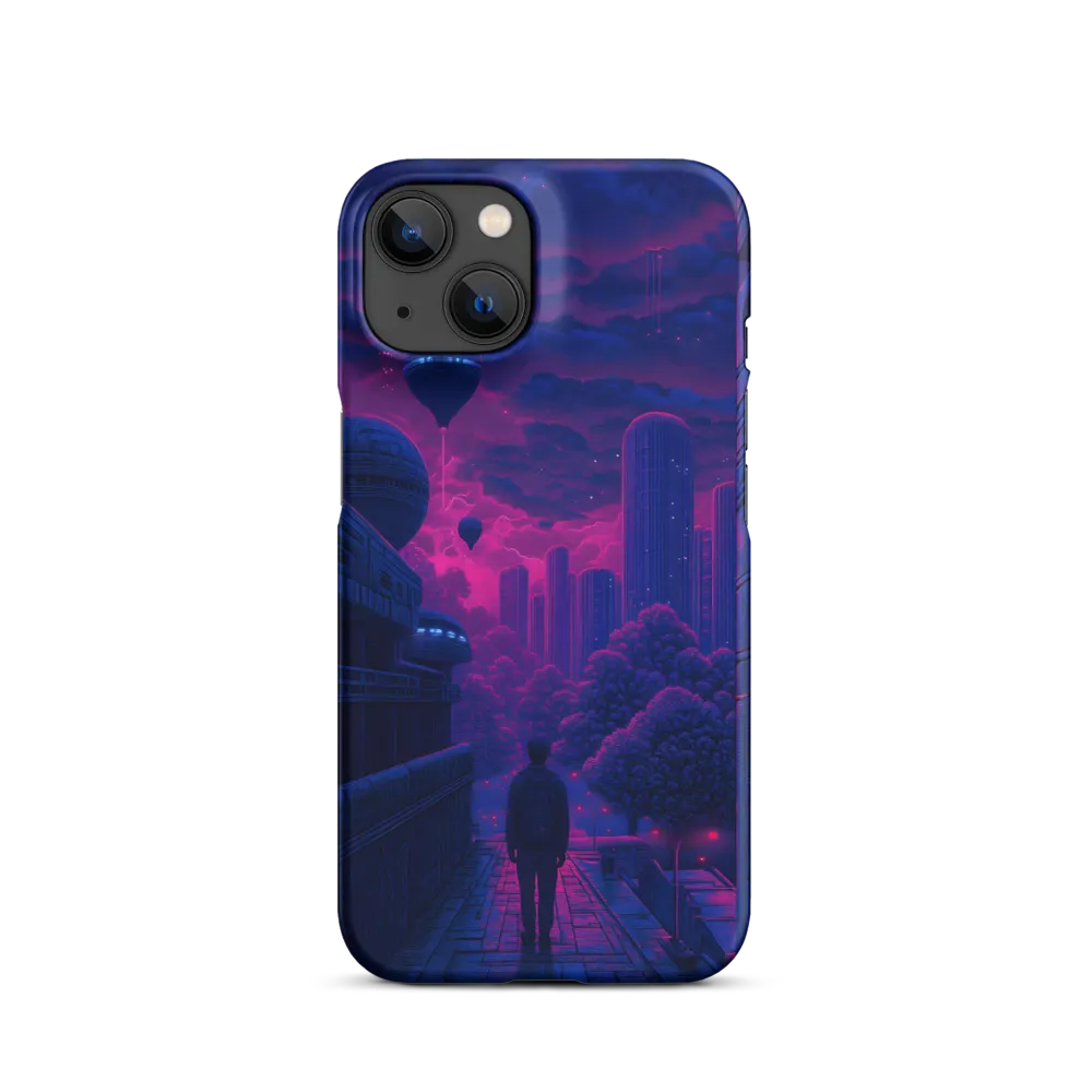 Lost in a Technological Dreamscape | Phone Case |  14 | Snap Case | Matte