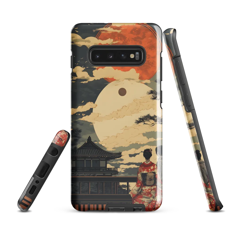 Under the Embrace of the Moon | Phone Case |  S10 Plus | Tough Case | Glossy