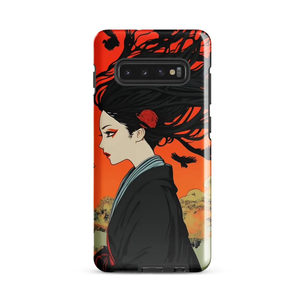 Whispers of Shadows | Phone Case |  S10 Plus | Tough Case | Glossy