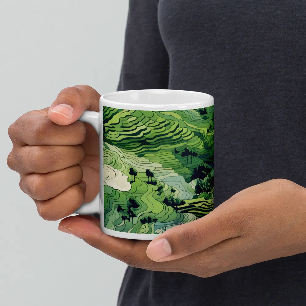 Harmony of the Lush Landscape | Mugs | Multiple Sizes & Colors