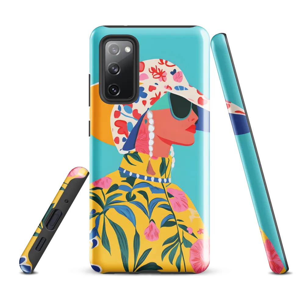 Tropical Confidence: A Fashion Portrait