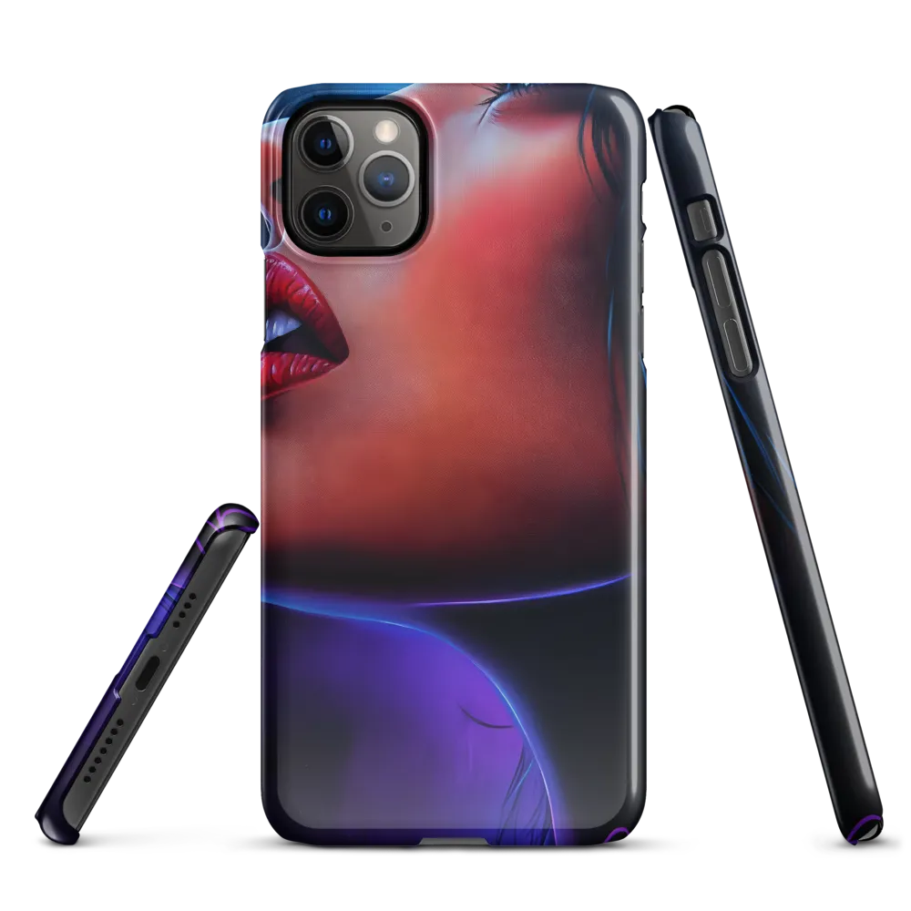 Ethereal Profile: A Pop Art Journey | Phone Case |  11 Pro Max | Snap Case | Glossy