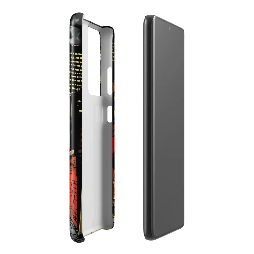 Nocturnal Cityscape: The Hidden Alley | Phone Case |  S21 Ultra | Snap Case | Glossy