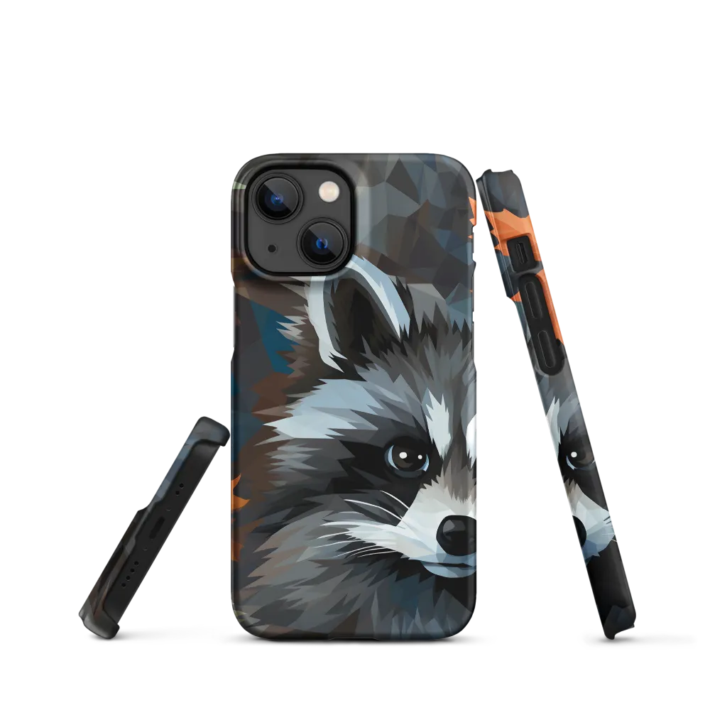 Whispers of Autumn: The Raccoon's Gaze