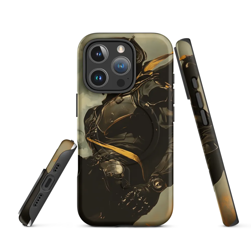 Ethereal Explorer: The Enigmatic Astronaut | Phone Case |  16 Pro | MagSafe® Tough Case | Matte