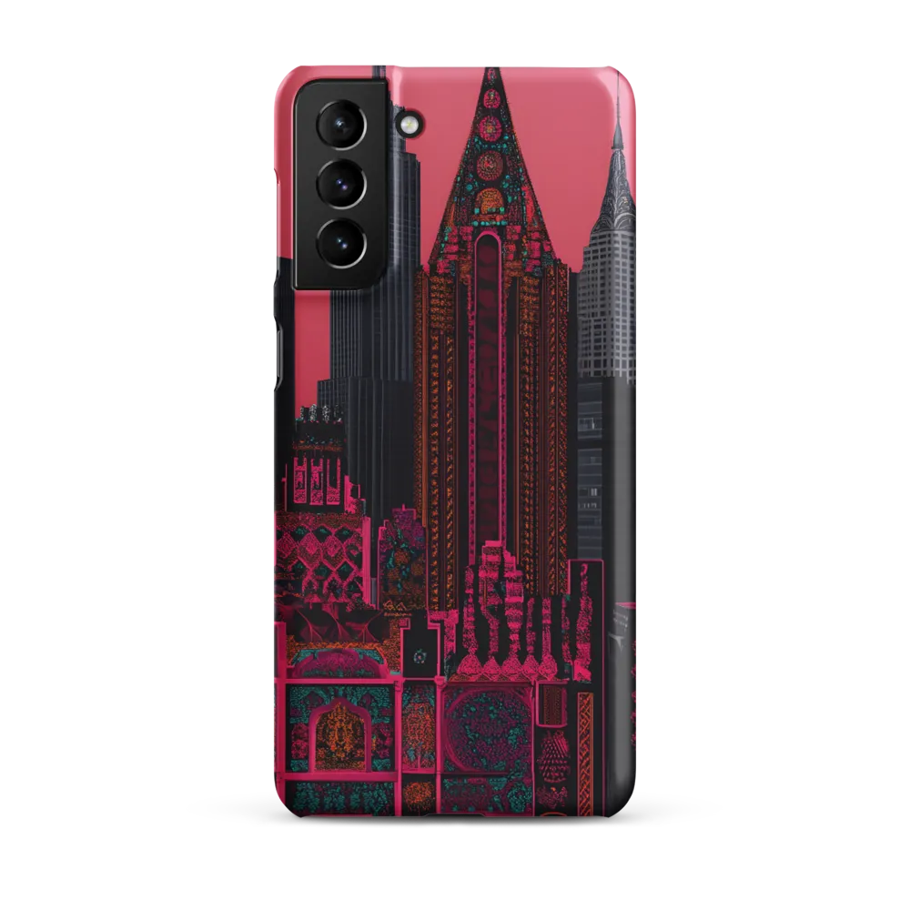 Urban Vibrance: A Digital Exploration of Skyscrapers