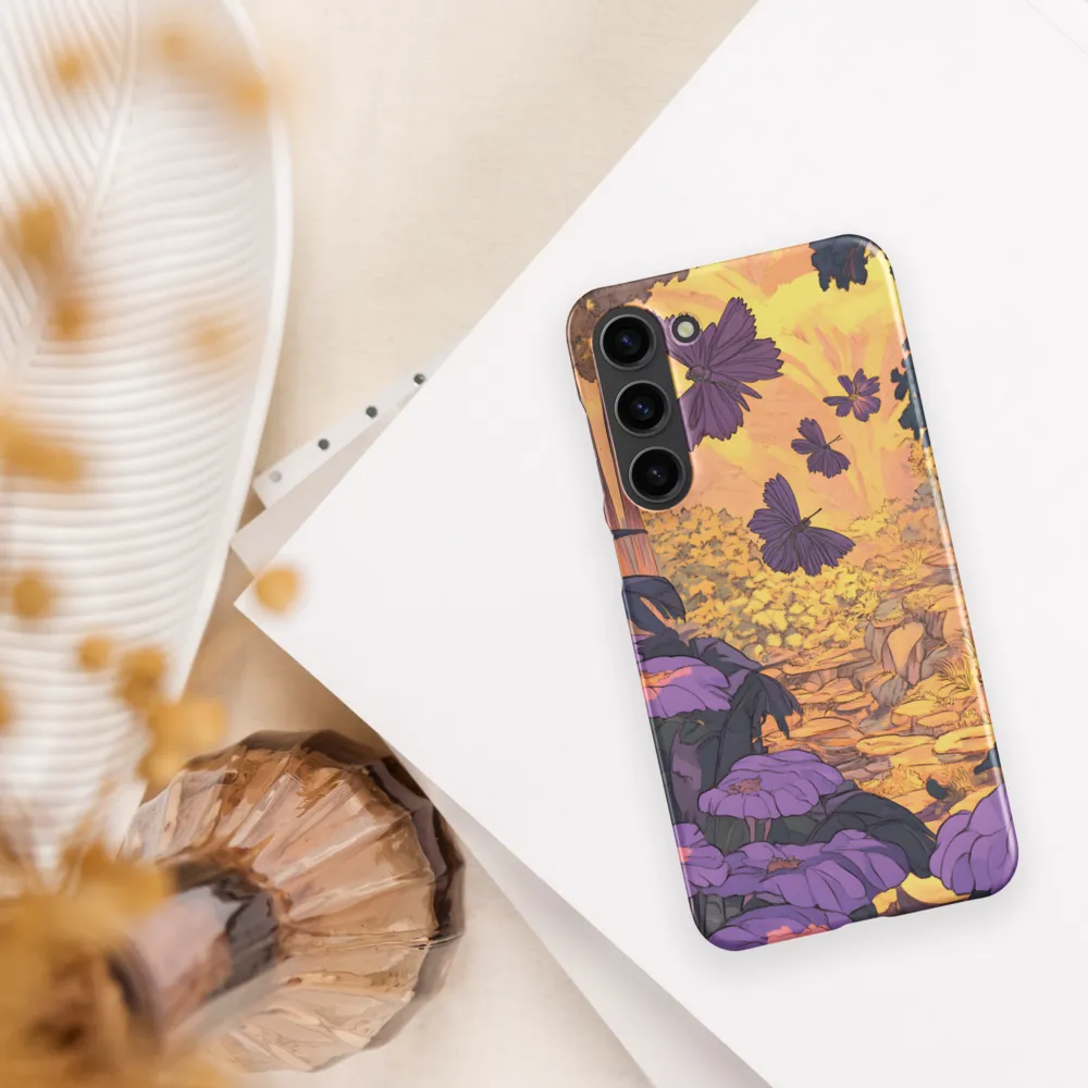A Serene Dance of Butterflies | Phone Case |  S23 Plus | Snap Case | Matte