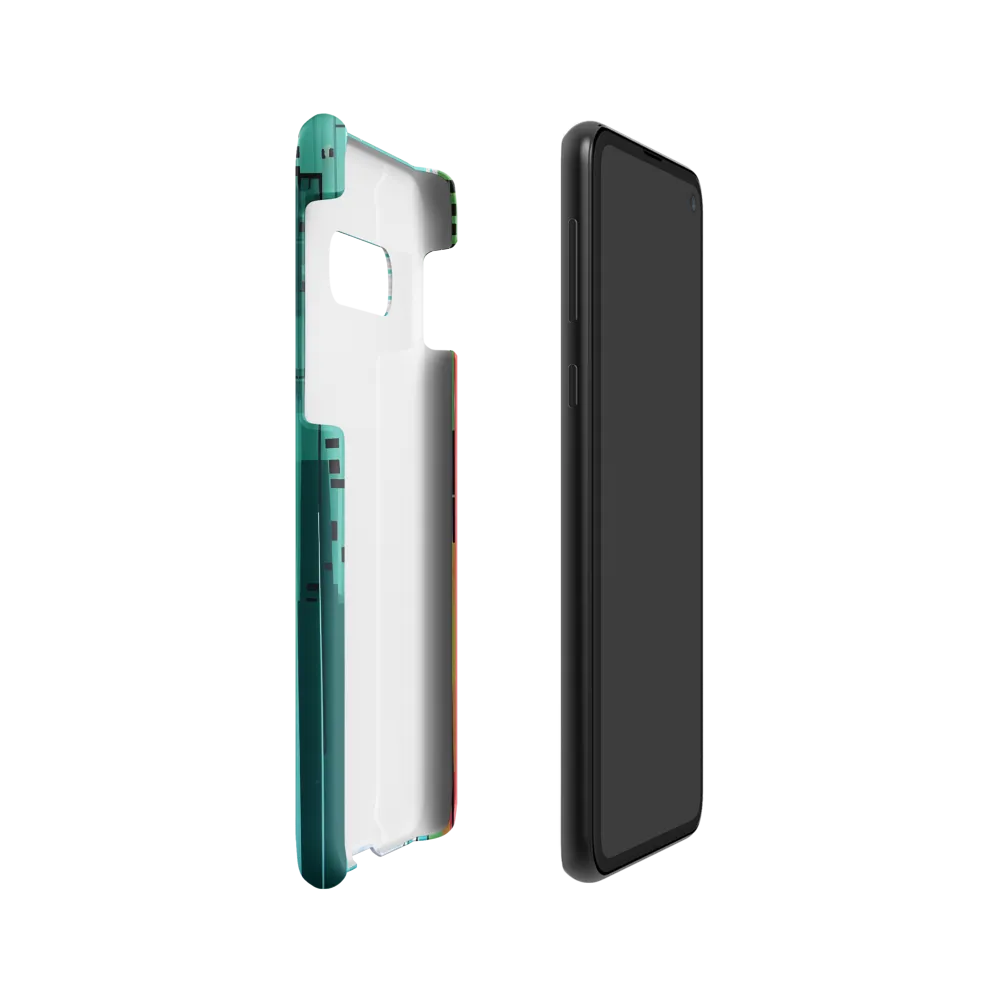 Urban Symphony in Turquoise