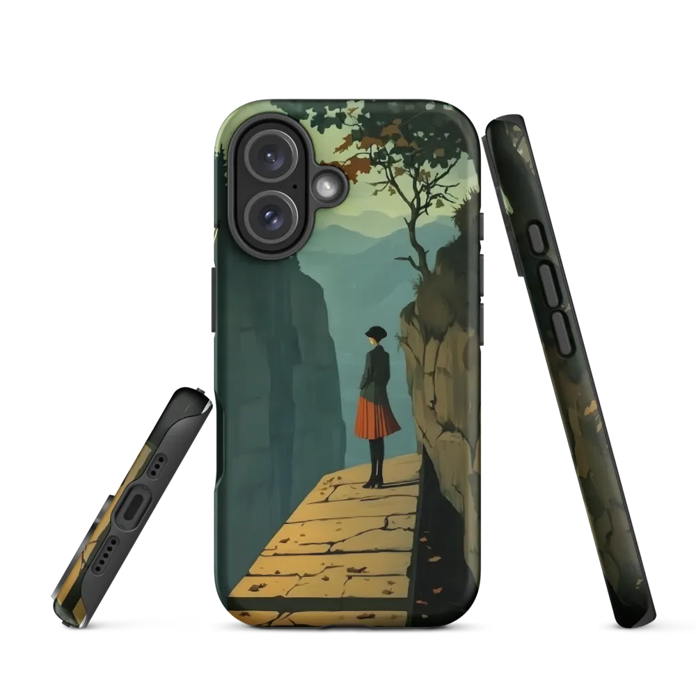 Contemplation at the Edge | Phone Case |  16 | Tough Case | Matte