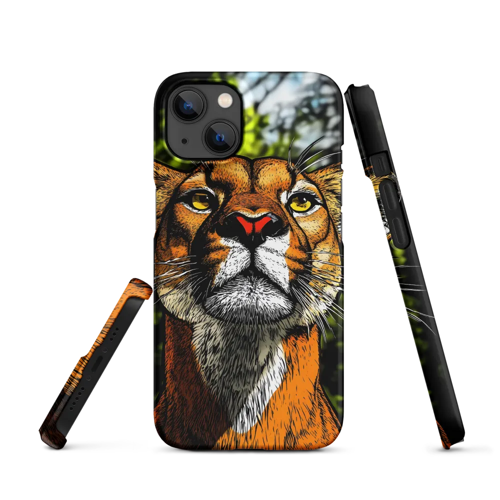 Regal Gaze: The Lioness in Focus