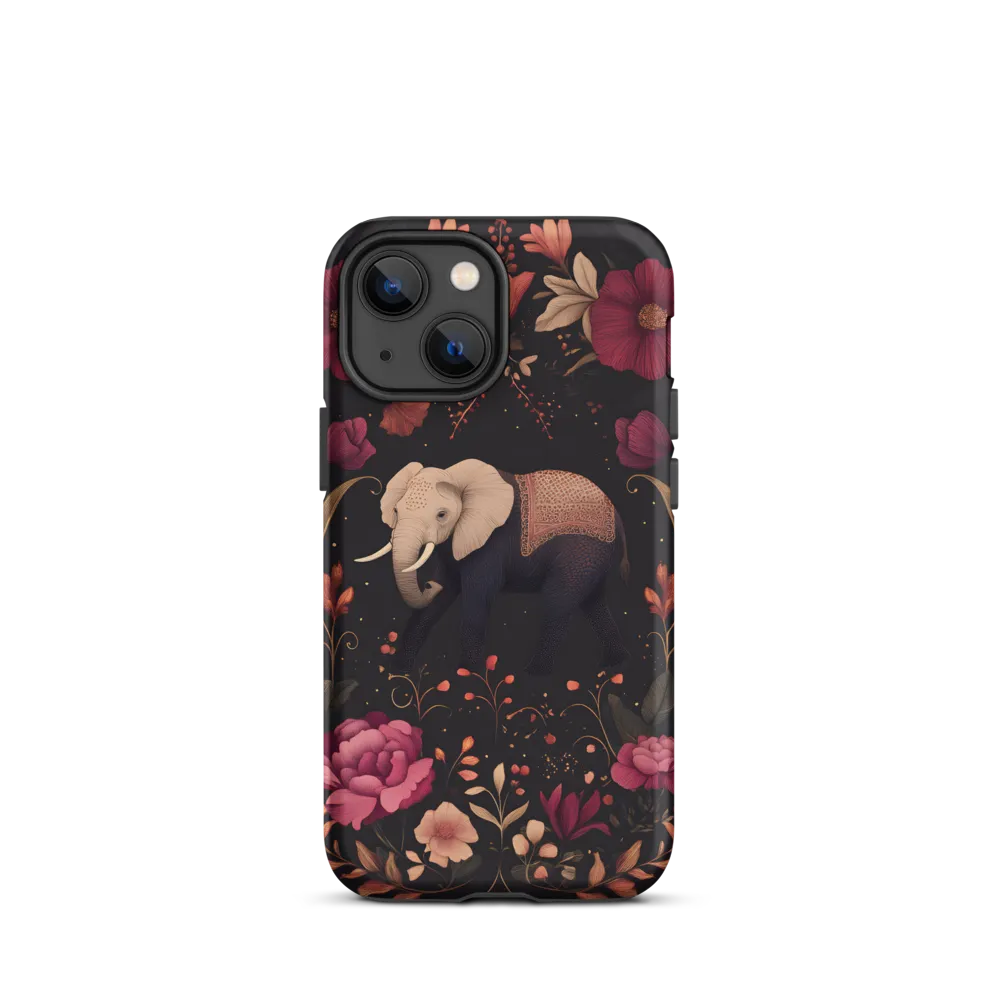 Whispers of the Wild: Elephants and Blooms
