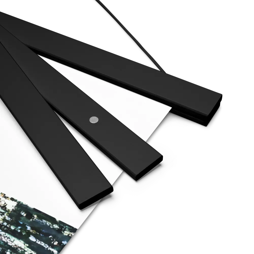 Fractured Identity | Poster With Black Wood Hanger | 18″×24″