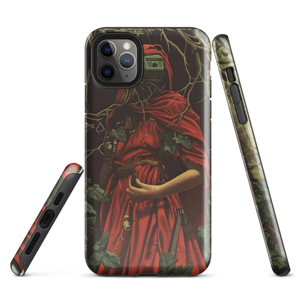 The Enigmatic Cloaked Traveler | Phone Case |  11 Pro Max | Tough Case | Glossy