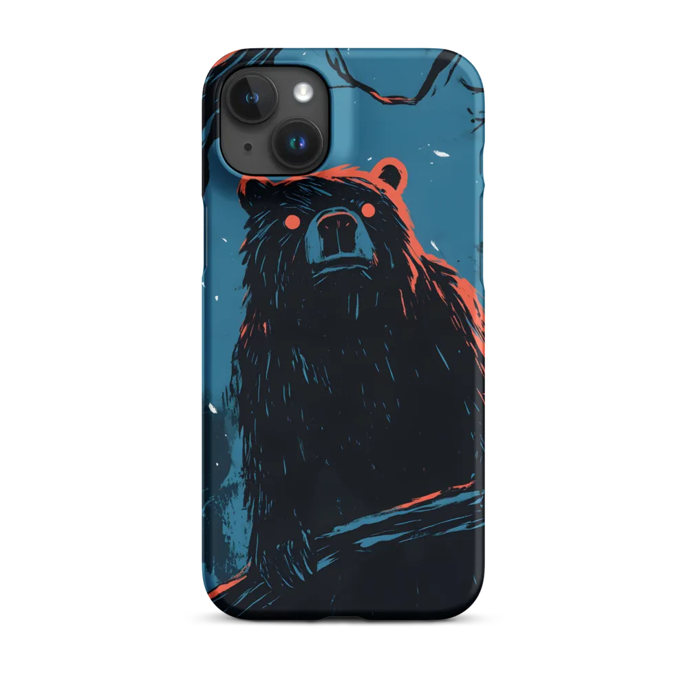 Eerie Majesty: A Bear in the Night