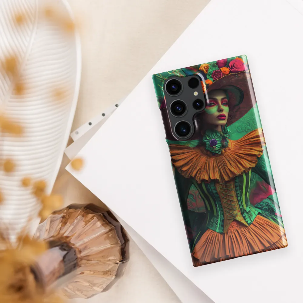 Ethereal Elegance in Color | Phone Case |  S23 Ultra | Snap Case | Glossy