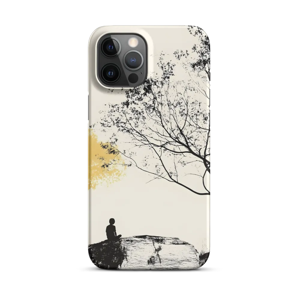 Whispers of Solitude | Phone Case |  12 Pro Max | Snap Case | Matte