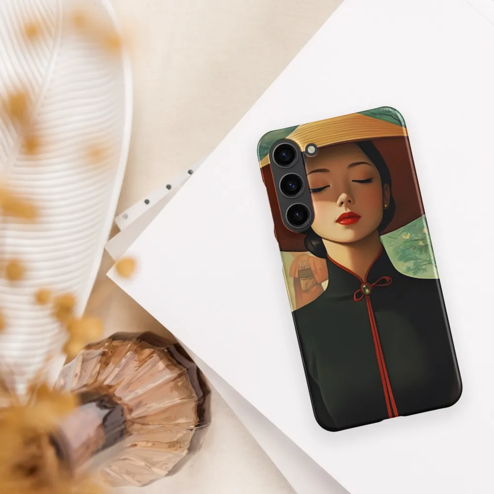 Elegance in Tranquility | Phone Case |  S23 Plus | Snap Case | Matte
