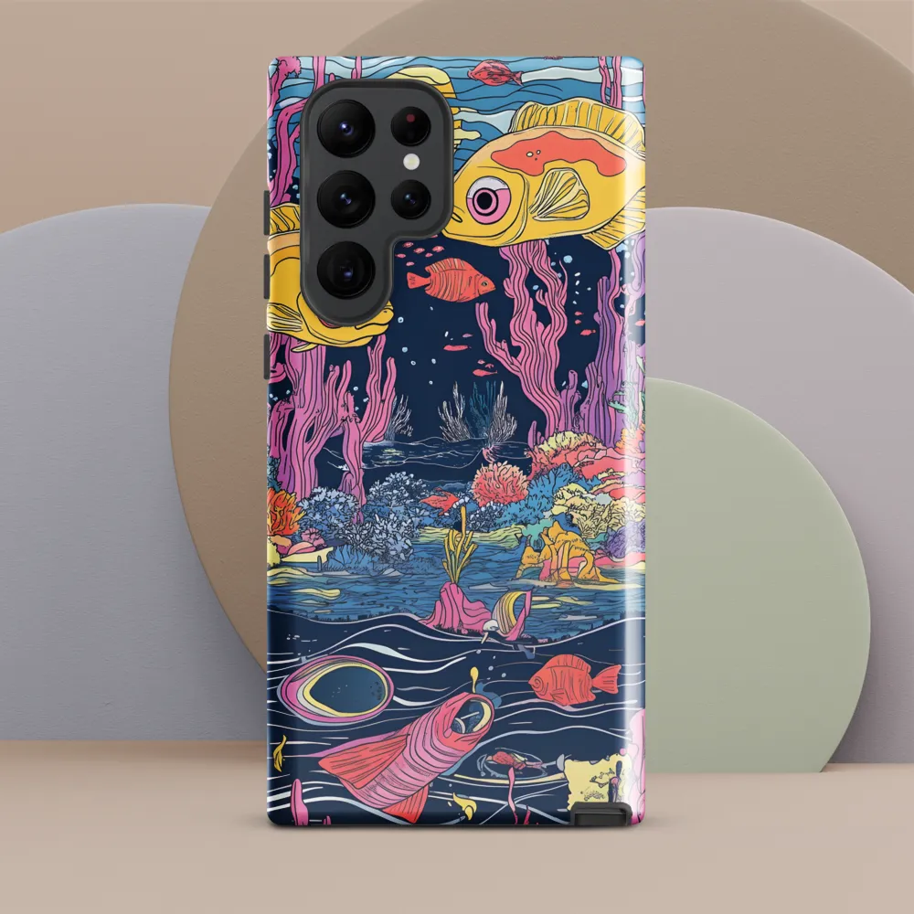 Underwater Dreamscape: A Playful Encounter