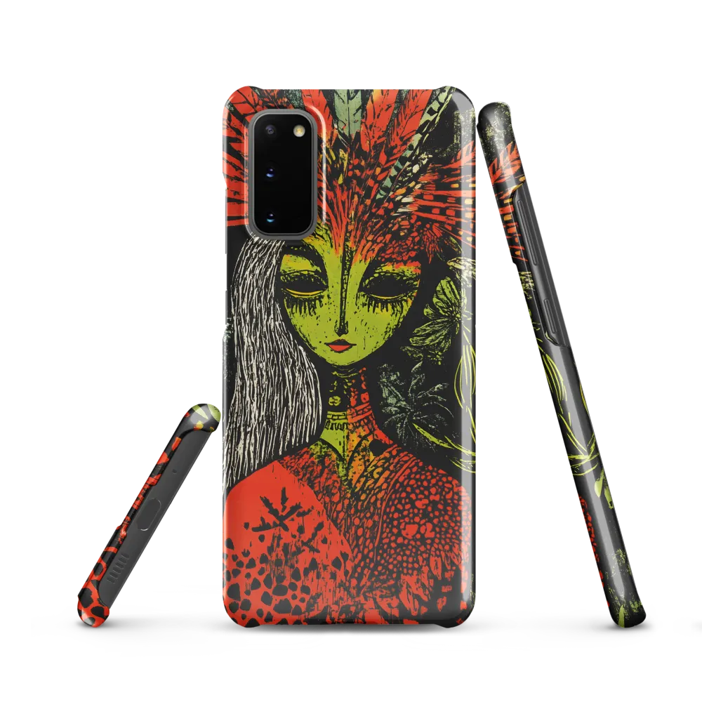Mystical Flora: A Surreal Portrait