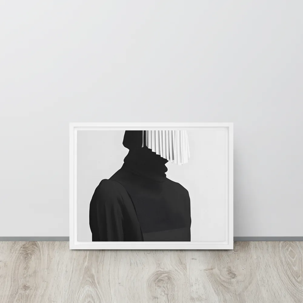 Veil of Mystery | Canvas with White Frame | 12″×16″