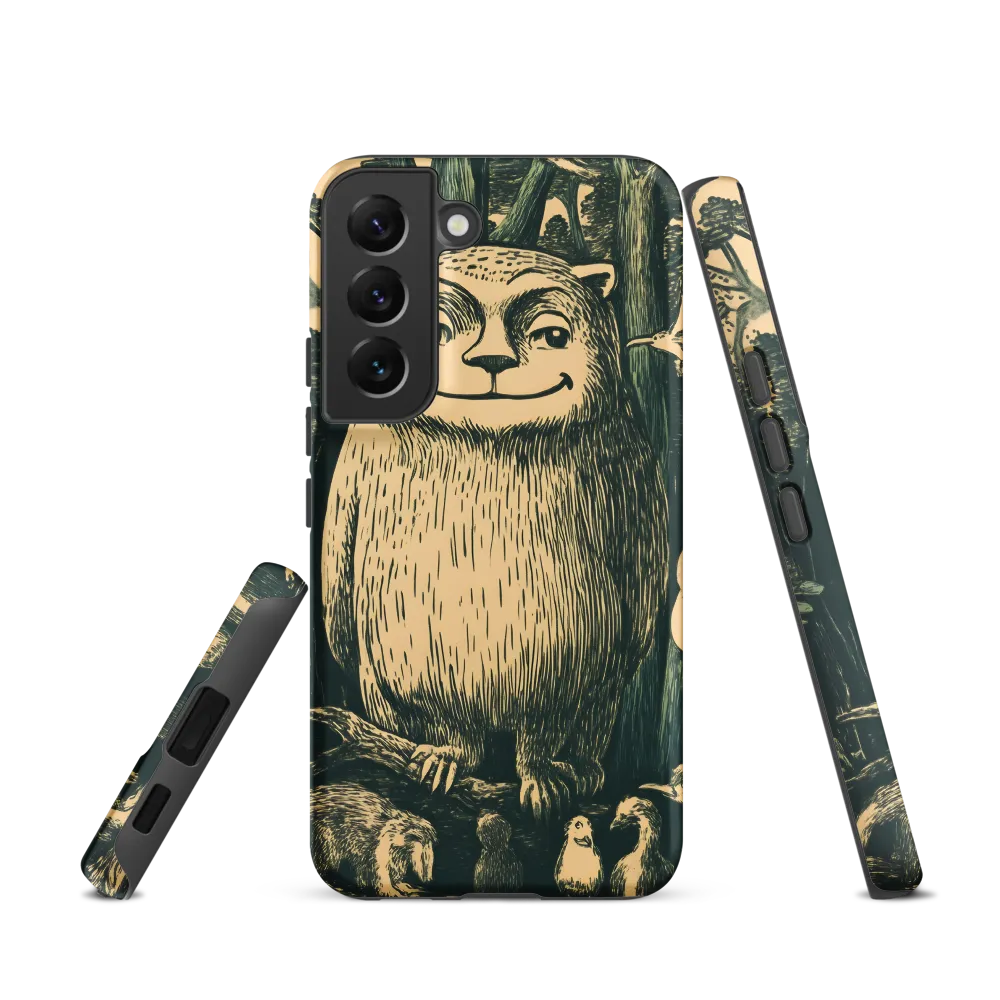 Forest Guardian: A Whimsical Encounter | Phone Case |  S22 | Tough Case | Matte