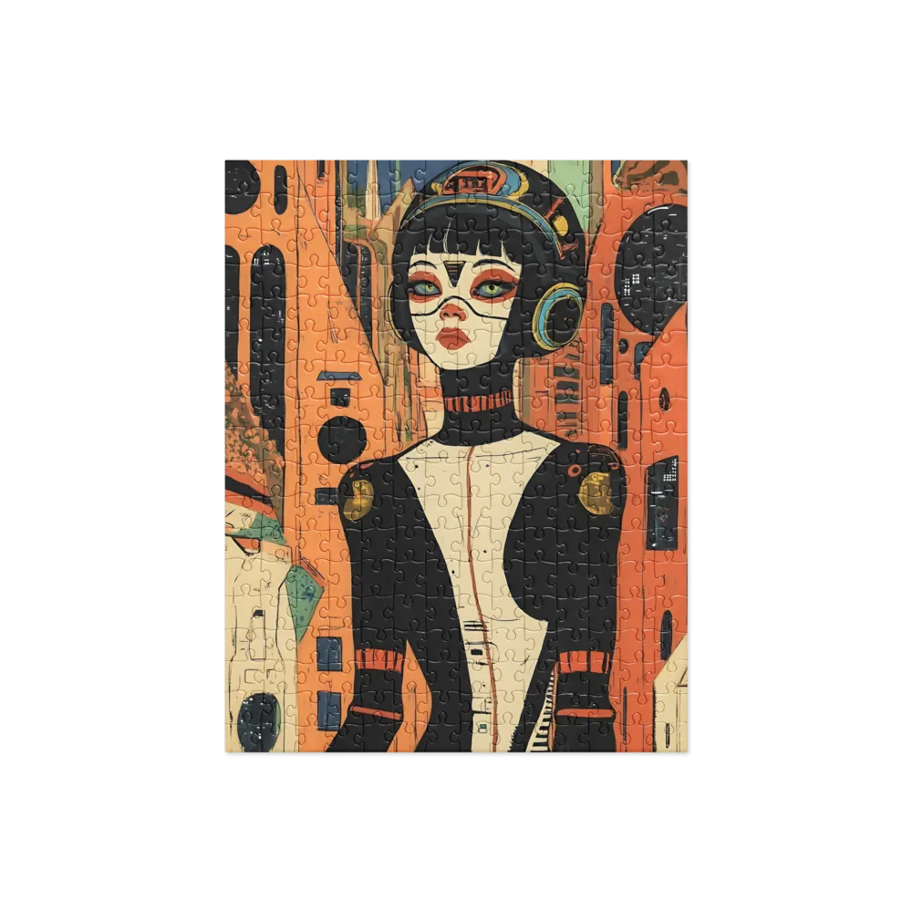 Futuristic Portrait of a Woman | Jigsaw Puzzle | 252 pieces