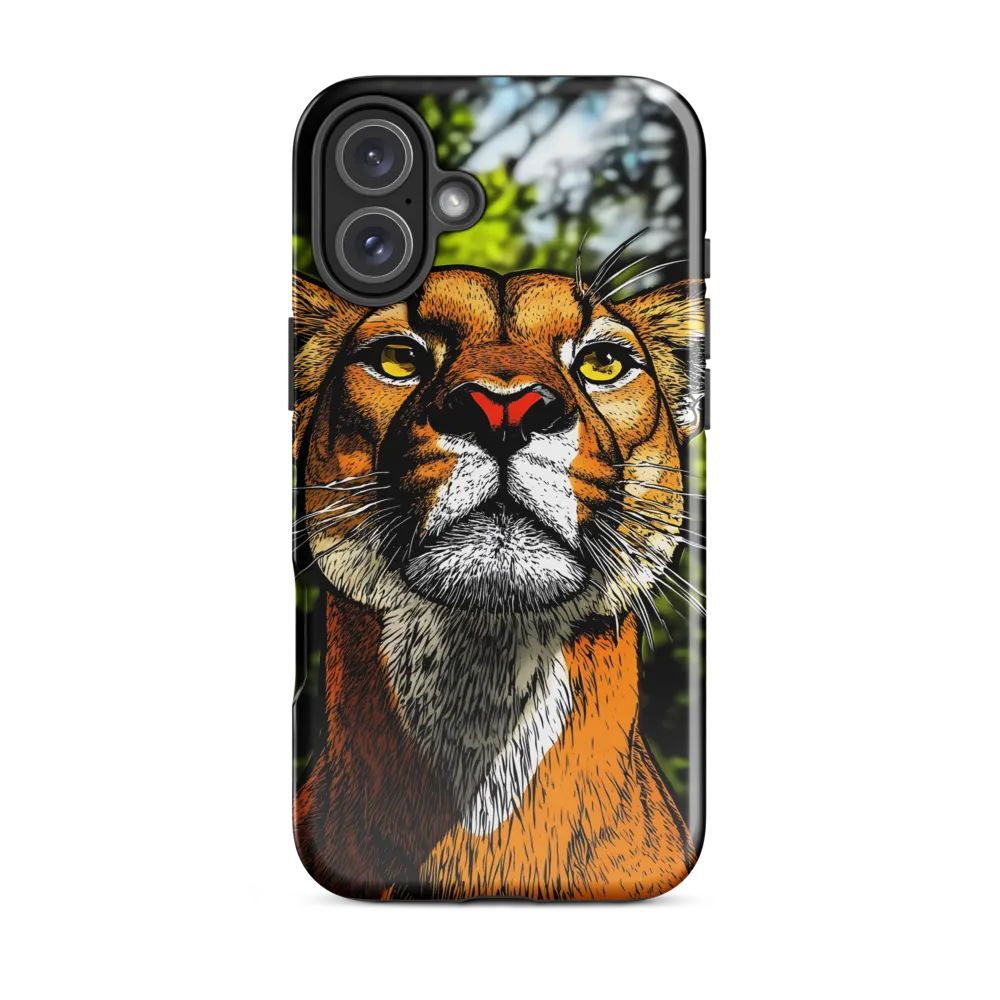 Regal Gaze: The Lioness in Focus