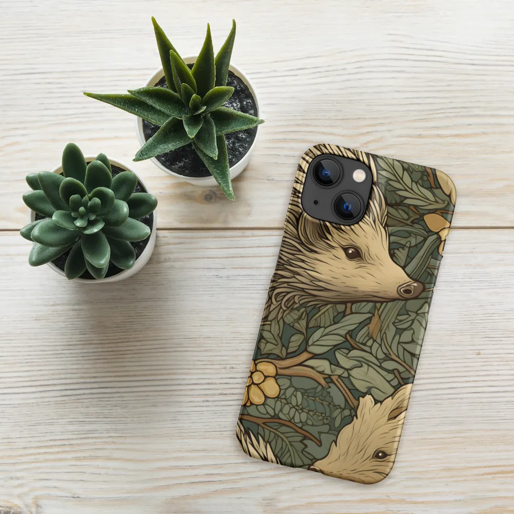 Whimsical Hedgehog Garden