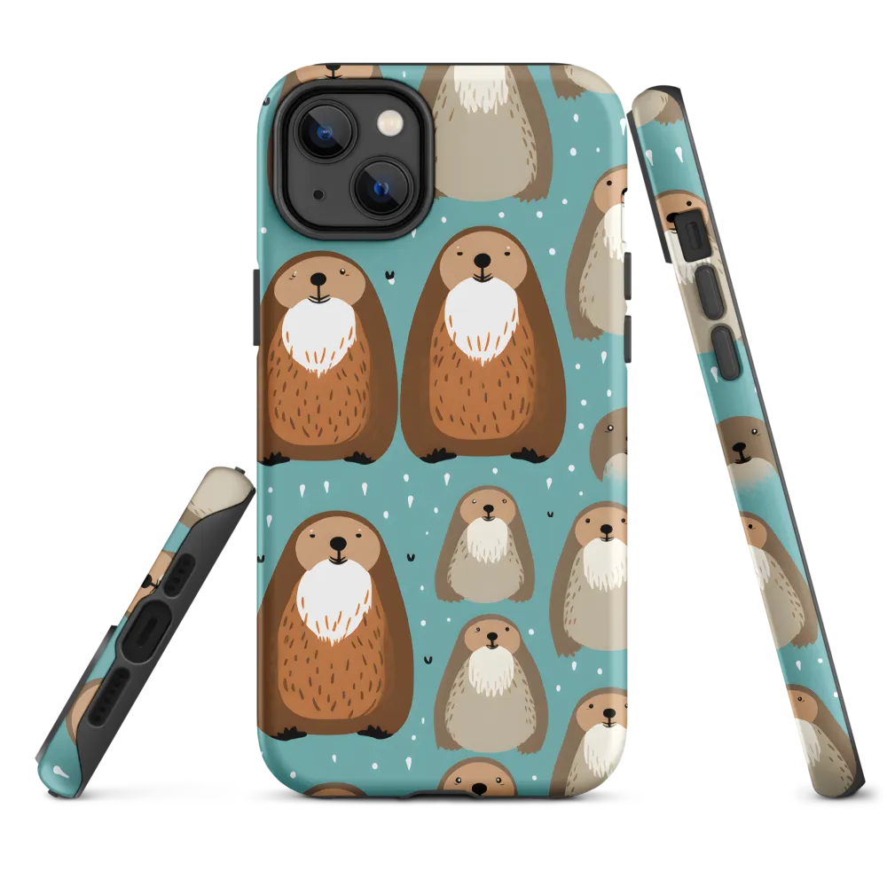 Whimsical Otter Pattern