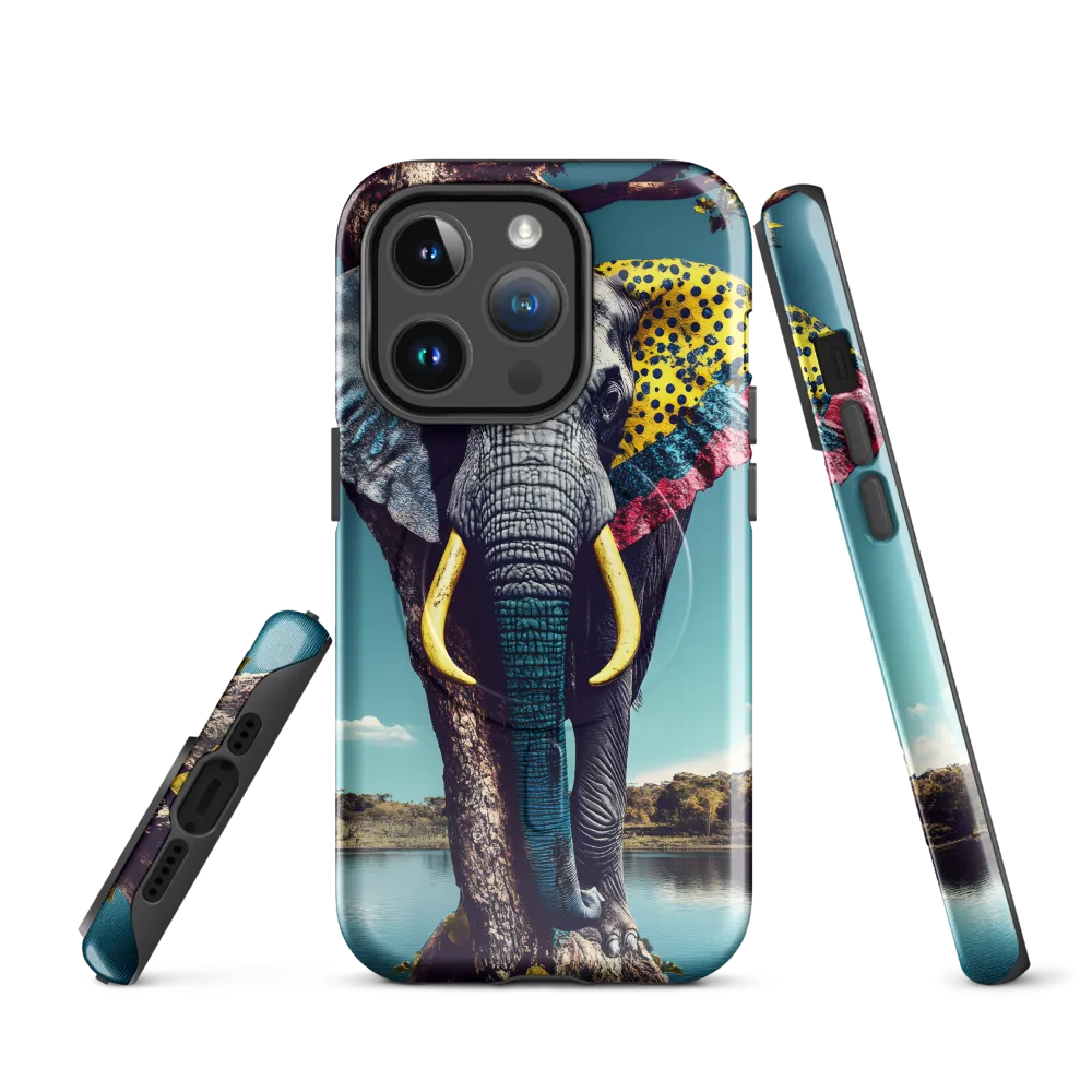 Playful Elegance: The Surreal Elephant
