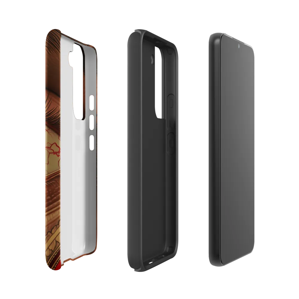 The Gaze of Anatomy | Phone Case |  S22 | Tough Case | Matte