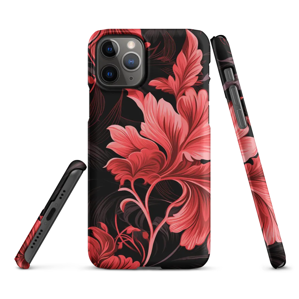 Tropical Elegance in Red