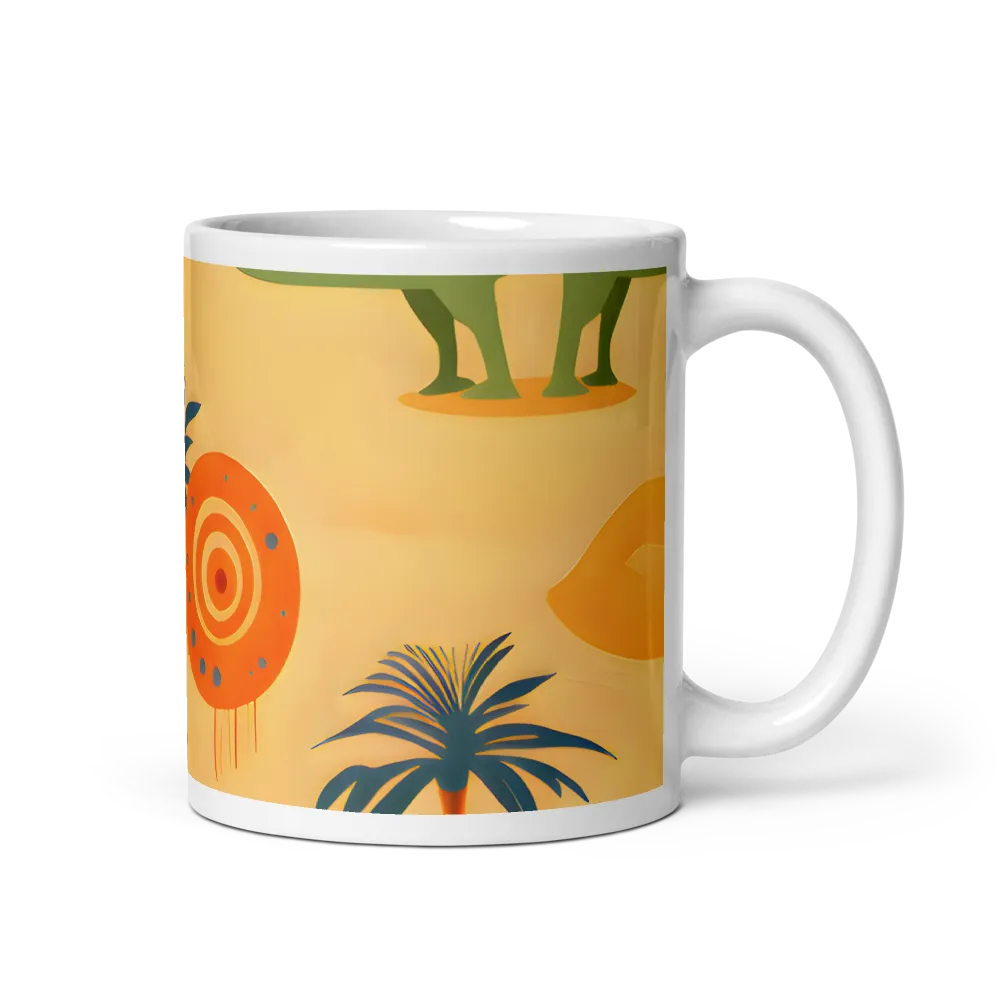 Prehistoric Playtime | Mug with White inside | 11 oz