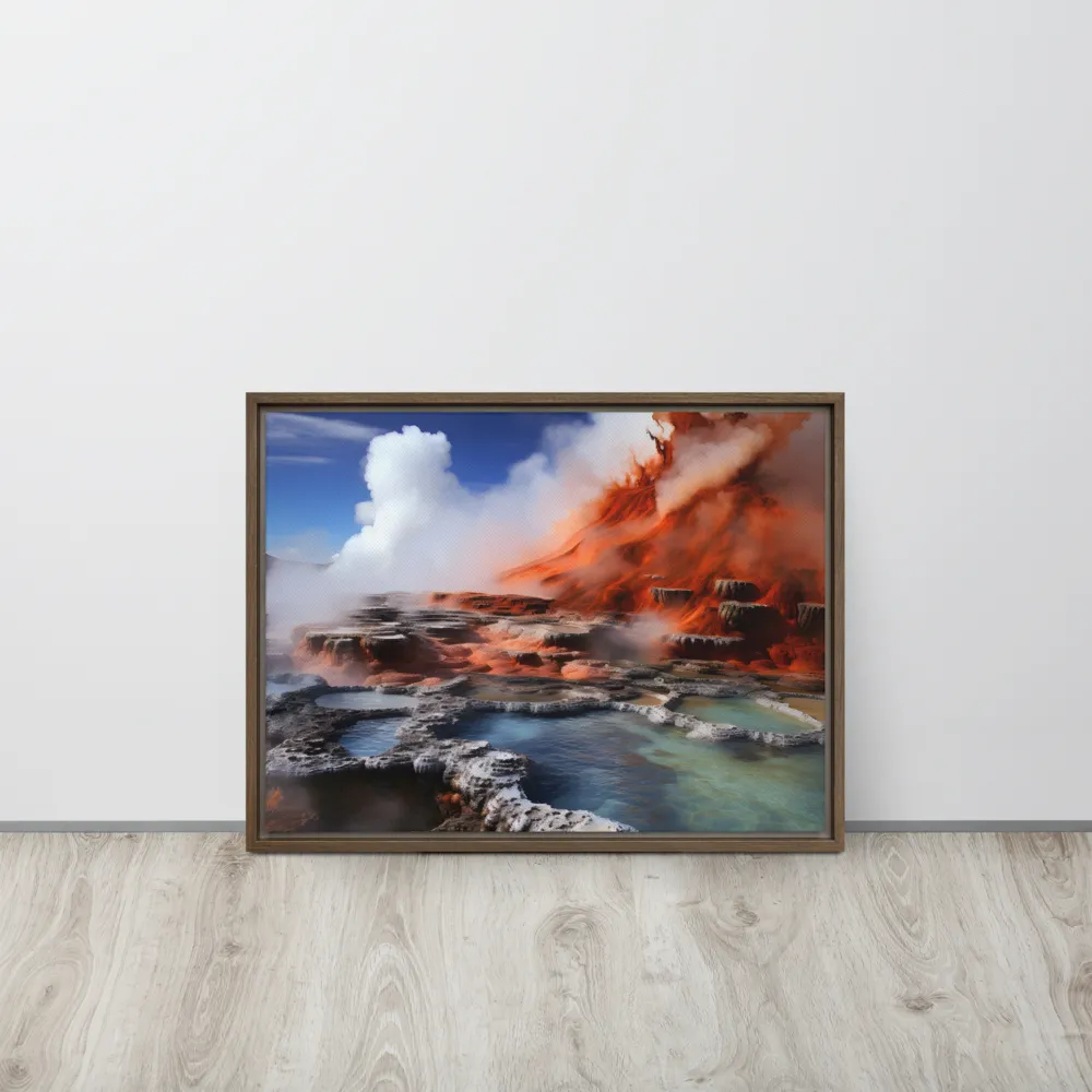 Nature's Fury: The Volcano's Expression