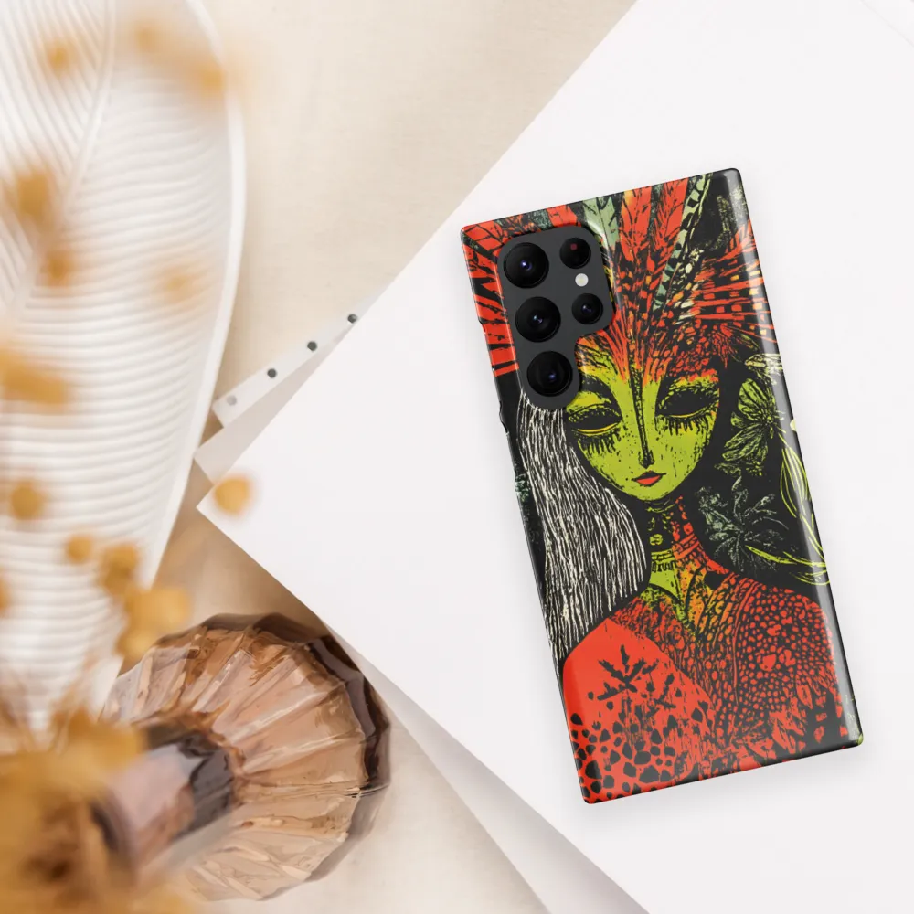 Mystical Flora: A Surreal Portrait