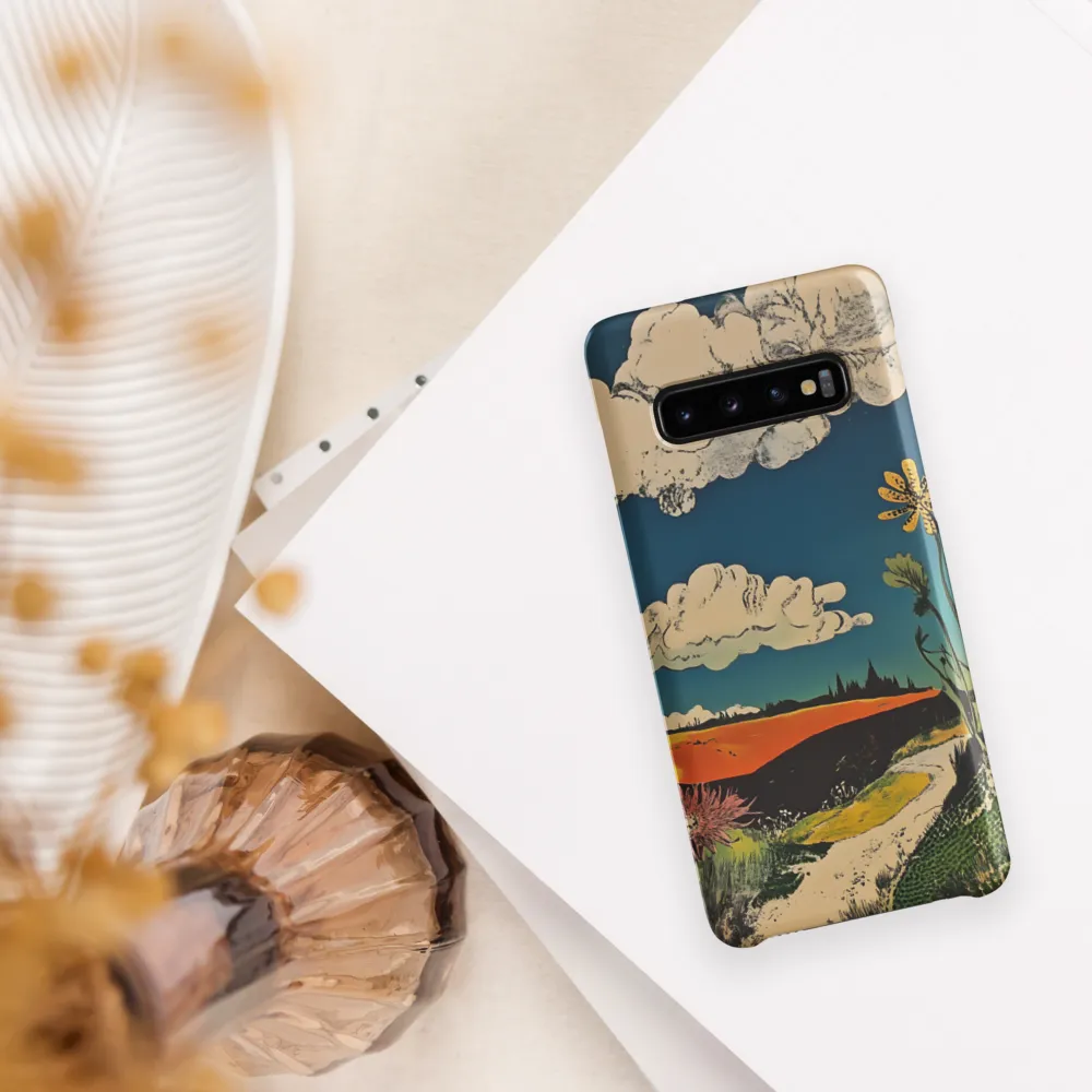 Surreal Blooming Landscape
