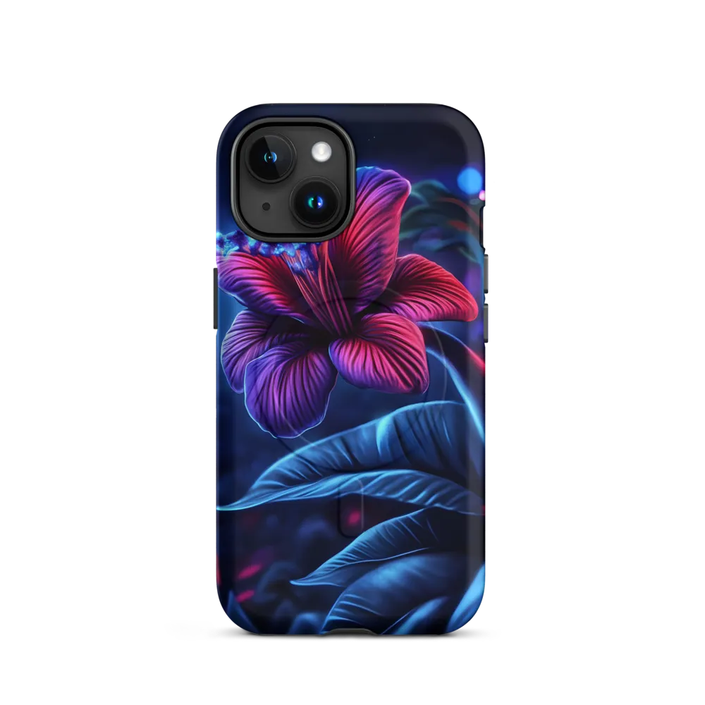 Illuminated Serenity: The Surreal Blossom