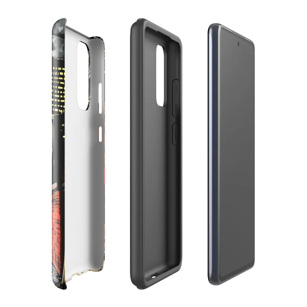 Nocturnal Cityscape: The Hidden Alley | Phone Case |  S20 FE | Tough Case | Glossy