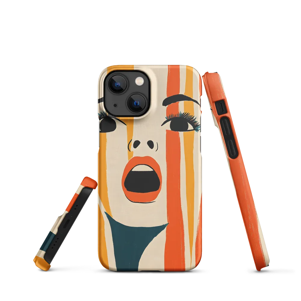 Vivid Expression | Phone Case |  13 Mini | Snap Case | Matte