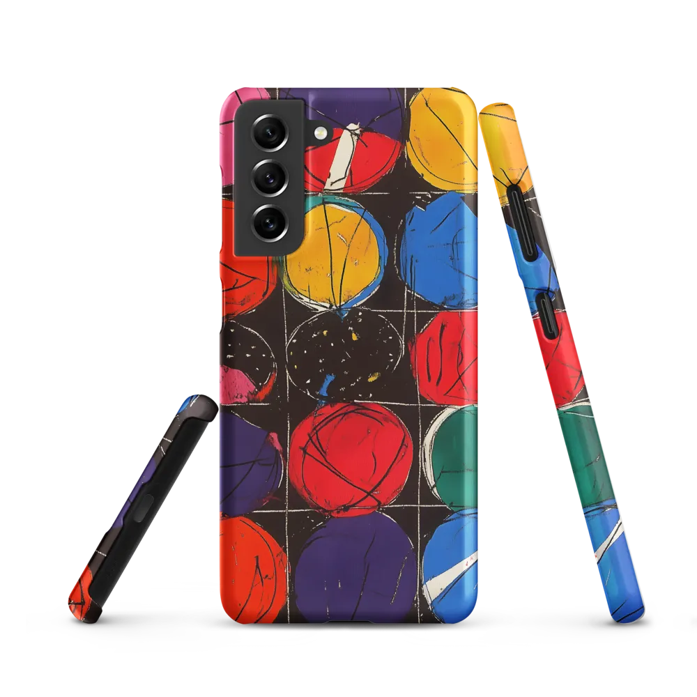 Colorful Circles in Abstract Harmony