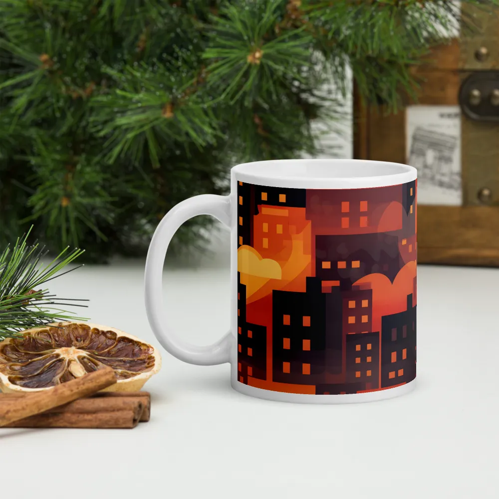 Radiance of the Urban Horizon | Mugs | Multiple Sizes & Colors