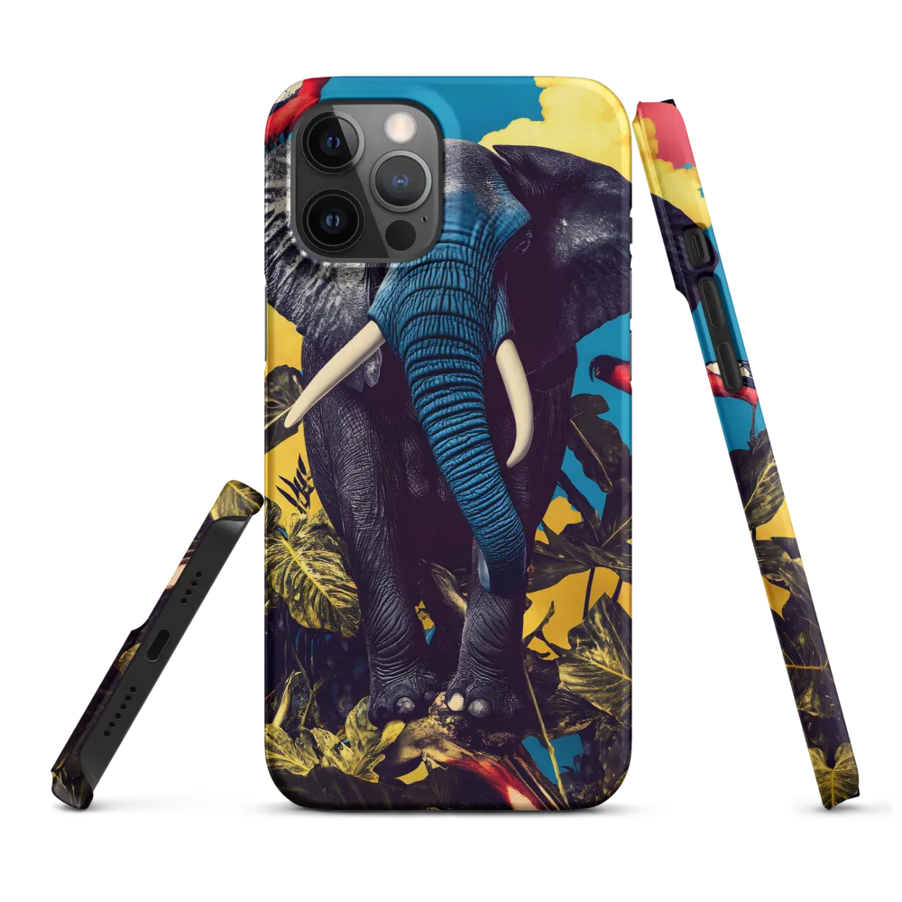 Elephant Dreams in Vibrant Colors | Phone Case |  12 Pro Max | Snap Case | Matte
