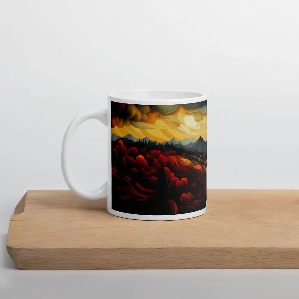 Ethereal Harvest | Mug with White inside | 11 oz