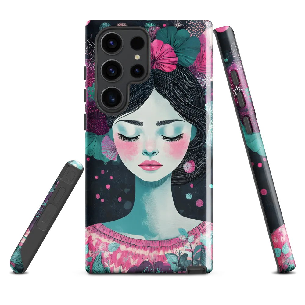 Embrace of Floral Serenity